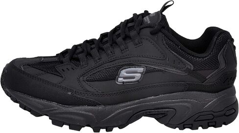 Skechers Men's Stamina Nuovo Shoes, Black/Black, 13 M in Saudi Arabia