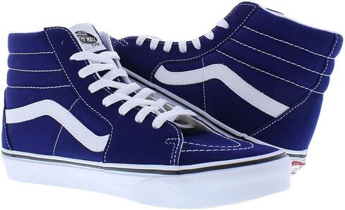 Vans Sk8-Hi Unisex Shoes Size 11, Color: Theory Beacon Blue in Saudi Arabia