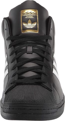 حذاء رياضي رجالي من adidas Originals Pro Model، أسود/أبيض/ذهبي، 13 in Kuwait