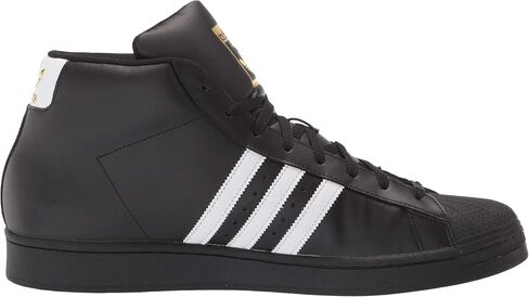 حذاء رياضي رجالي من adidas Originals Pro Model، أسود/أبيض/ذهبي، 13 in Kuwait