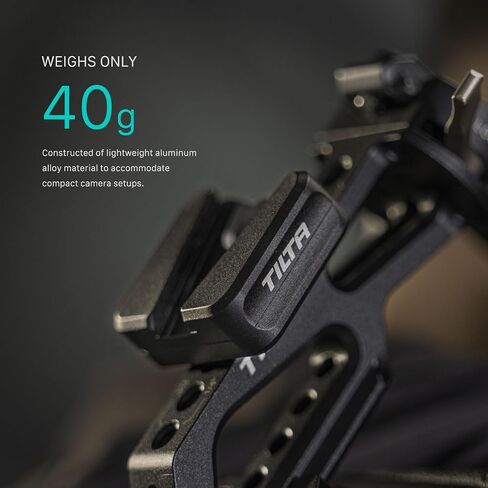Tilta Pocket V-Mount Battery Plate V2 | Quick Release with 1/4"-20 Threaded Holes | Black | TA-PBP2-V in Saudi Arabia