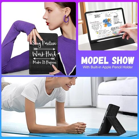 for iPad Pro 12.9 Case for iPad Air 13 Inch 2024 Case Cute Pencil Holder Women Girl Moon Star Folio Cover for Apple 12.9 inch for iPad Pro Case 6th/5th/4th/3rd Generation Air 13 2024 Case in Saudi Arabia