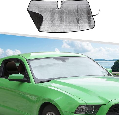 Car Windshield Sun Shade Window Visor Compatible with Ford Mustang 2008-2014 in Saudi Arabia