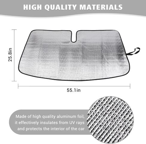Car Windshield Sun Shade Window Visor Compatible with Ford Mustang 2008-2014 in Saudi Arabia
