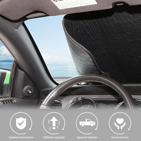 Car Windshield Sun Shade Window Visor Compatible with Ford Mustang 2008-2014 in Saudi Arabia