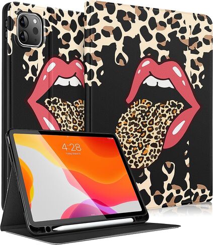 for iPad Pro 12.9 Case for iPad Air 13 Inch 2024 Case Cute Pencil Holder Women Girl Moon Star Folio Cover for Apple 12.9 inch for iPad Pro Case 6th/5th/4th/3rd Generation Air 13 2024 Case in Saudi Arabia