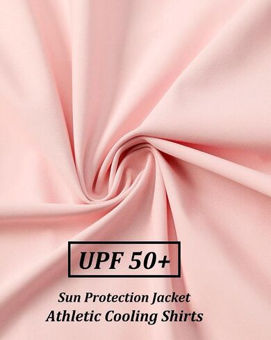 Women's UPF 50+ Sun Protection Athletic Jacket Pockets Long Sleeve Lightweight Cooling Shirts Hiking Outdoor in Saudi Arabia
