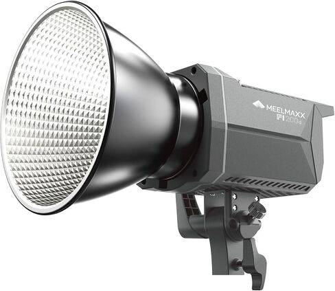 COB LED Video Light, 200W, 3200K-5600K Color Temperature, CRI 97+, TLCI 98+, 6 Lighting Effects for Video, Photography, Live Streaming in Saudi Arabia