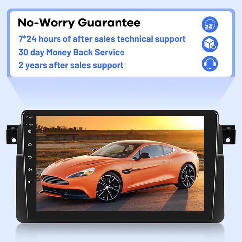 [2G+64G] Car Radio for BMW 3 Series E46 1999-2005, Android 13 Touch Screen Car Play Stereo, Carplay/Android Auto/EQ Audio/SWC/Bluetooth in Saudi Arabia