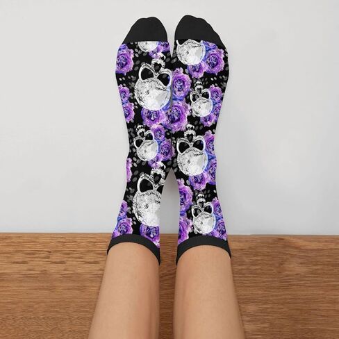 Casual Funny Funky Novelty Fashion Comfortable Socks For Men Women Crazy Dress in Saudi Arabia