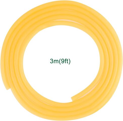 أنابيب مطاطية، أنبوب لاتكس نقي، أنبوب مطاطي طبيعي 3/8 بوصة O.D. معرف 1/4 بوصة، فائق المرونة والمتانة (9 أقدام) in Saudi Arabia