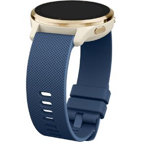 18mm Quick Released Watch Band Compatible with Fossil Gen 6 42mm / Fossil Gen 5E 42mm, Silicone Wrist Straps Women's Replacement Bands Compatible for Fossil Smartwatch