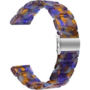 Resin Watch Band for Nerunsa P66D Watch 22mm Replacement Bands Compatible with NiUFFiT, Popglory, Narcid, Ddidbi P66 Smart Watch