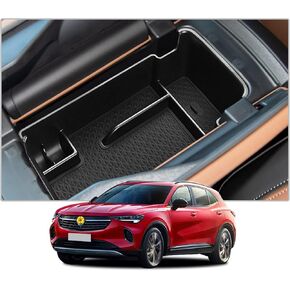 علبة منظم وحدة التحكم المركزية CDEFG لعام 2021 2022 2023 ملحقات Buick Envision الداخلية ABS مادة سوداء مسند ذراع إدراج صندوق تخزين ثانوي ملحقات Envision