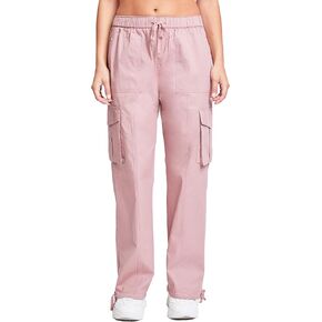YMI Jeans Women's Mid Rise Pull on Cargo Pants