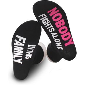 Cancer Socks, Breast Cancer Survivor Gifts For Women Men, Comfort Items For Cancer Patients.