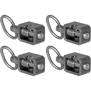 Buyers Products B2598SSC Weld-On 5/8" Spring Latch Assembly with Stainless Steel Tube and Pin, Can be Locked in Open Position, Utility Gate Latch, Trailer Latch