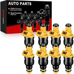0280150943 Fuel Injectors set of 8 Fits for:-Ford 2000-2005 Excursion 5.4L/1990-1996 Bronco 5.0L/1991-1996 Bronco 5.8L/1992-1998 Crown Victoria 4.6L/OE#0280150943,FJ713 (8pcs) NEW-UPGRADE,2024