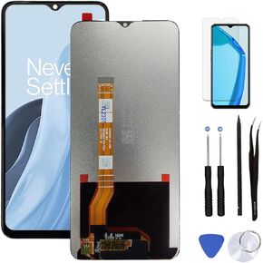 LCD Display Digitizer Touch Screen Assembly Replacement for Oneplus 1+ Nord N300 5G 6.56" LCD Display Digitizer Touch Screen Assembly Replacement Black (No Frame)