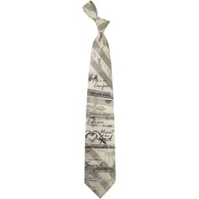 Eagles Wings Men's Finely Crafted Inspirational Necktie - You Will Be Saved-Romans 10 9