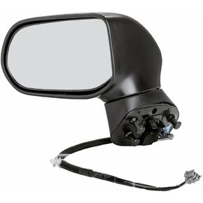For Honda Civic Door Mirror 2006 07 08 09 10 2011 Driver Side | Power | Non-Heated | Sedan | Replacement For HO1324101 | 76250-SNE-A02ZC