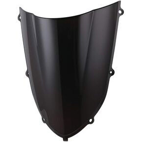 for Kawasaki ZX10R 2004 2005 ZX 10R 04 05 Black Windshield WindScreen Double Bubble