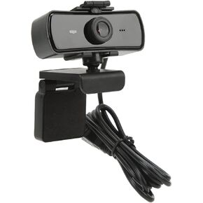 1440P Webcam with Microphone, 90° Wide View 2 Noise Reducing Mic Streaming Webcam, HD Light Correction Computer Camera for Calls Conference, Plug and Play