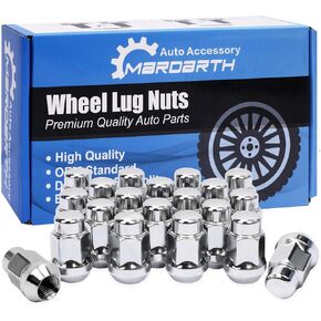 Set of 20, 7/16-20 Bulge Acorn Lug Nut Compatible with Corvette Camaro Chevelle SS Pontiac Olds
