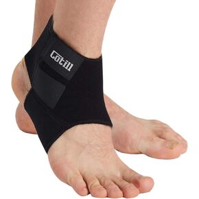 Ankle Support for Men and Women - Neoprene Breathable Adjustable Ankle Brace Sprain for Running, Basketball by Cotill