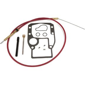 The ROP Shop | Lower Shift Cable Kit for Evinrude, Johnson, OMC & BRP 0987498, 0985587 Engines