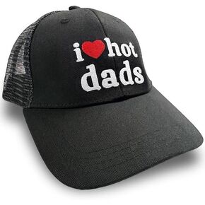 Unisex Mesh Trucker Hat, Embroidered, Breathable, and Funny Cap, Adjustable Snapback, Sports Baseball Cap, Hip-Hop, Gift