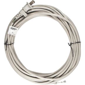 HQRP AC Power Cord Compatible with Dyson DC15 Upright Vacuum Cleaner 908676-01 DC-15 Mains Cable DC15 All Floors, DC15 Animal, DC15 HSN Exclusive, DC15 Total Clean, DC15 Full Kit