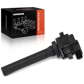 A-Premium Engine Ignition Coil Pack Compatible with Chevrolet Tracker 1999-2004 & Suzuki Aerio, Esteem, Vitara, Grand Vitara, Sidekick, XL-7, Replace# 3341077E20, UF-237, 4-PC Set