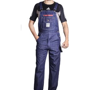 Bib Overalls For Men Big and Tall - Adjustable Workwear Mechanic Cargo Oversize Denim Outdoor Mario Key Overoles Pants Hi-Vis in Saudi Arabia