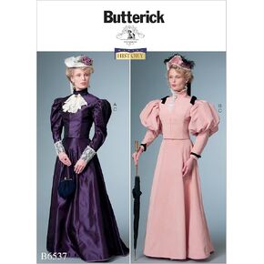 Butterick Women's Victorian Shirt and Skirt Costume Sewing Pattern, Sizes 14-22
