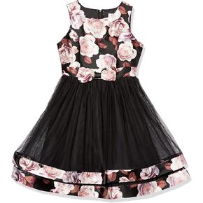 Speechless Girls' Sleeveless Tiered Party Dress