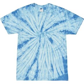 تي شيرت Colortone Spider Reactive Tie Dye للنساء والرجال