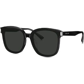 Men Women Acetate Roundy Square Korean Style Nylon Lens Polarized & Non-Polarized UV400 Sunglasses BL3111