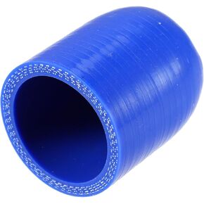 1Pc 10mm 0.39" ID Universal Silicone Coolant Cap Intake Vacuum Hose End Plug - Car for Coolant Heater Bypass Vacuum Water Port - Silicone Blue