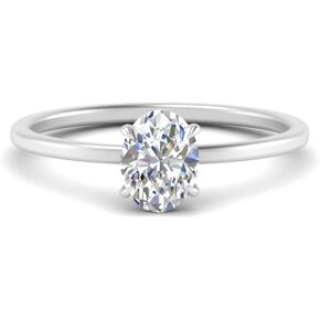IGI Certified 1/2 To 2 Carat Solitaire Diamond Rings For Women SI1-SI2 Quality 14K Gold Rings (Premium Collection)