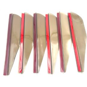 6pcs Car Rear View Mirror Rain Eyebrow,Rear View Side Mirror Rain Eyebrow Universal Black Sticker Side View Mirror Visor Guard for Most Car Truck SUV