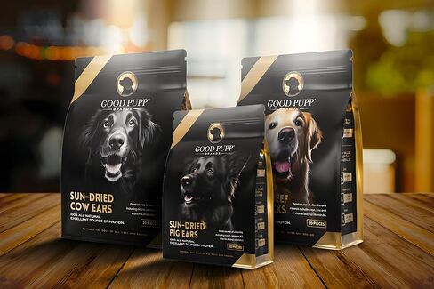 آذان بقرة مجففة بالشمس طبيعية 100% من Good Pupp للكلاب، منتقاة يدويًا، قطع سميكة من أذن البقرة للكلاب، بديل صحي لآذان الخنزير، مضغ من الجلد الخام in Kuwait