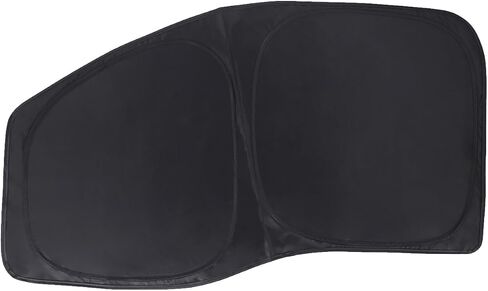 Pickup Foldable Retractable Sun Shield Truck Vehicle Windshield Sunscreen Sunshade Reflective Polyester Blocker Cover for Ford F150 F-150 2015-2023 in Saudi Arabia