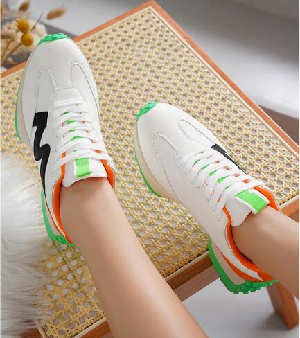 Project Cloud Running Shoes for Women, Memory Foam Sneakers for Women, Non-Slip Women's Fashion Sneakers Tennis Shoes, Comfortable Womens Sneakers - Casual Women's Walking Shoes (Lecco) in Saudi Arabia