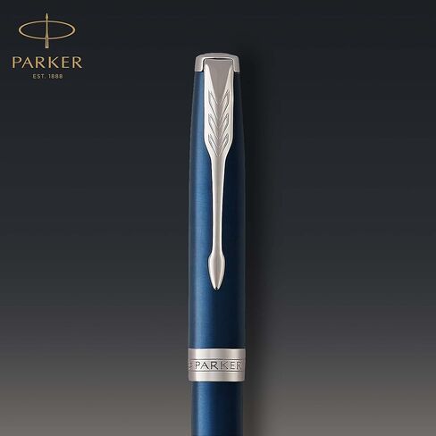 PARKER Sonnet Ballpoint Pen, Black Lacquer with Gold Trim, Medium Point Black Ink (1931497) in Saudi Arabia