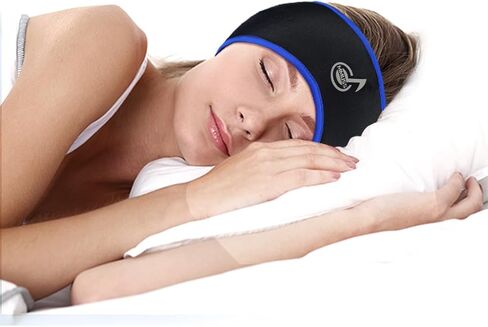 Sleep Headphones Stereo with Headband Ultra Thin Speakers.Perfect for Side Sleeper,Sports,Air Travel,Meditation in Saudi Arabia