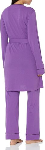Cosabella Women's Bella Curvy Racerback Cami, Pant & Robe Pj Set in Saudi Arabia