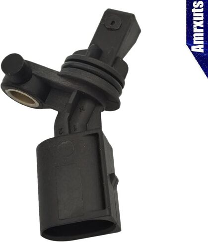 Amrxuts 4 قطع مستشعر سرعة العجلات الأمامية اليسرى واليمنى ABS لسيارة Audi A3/Q3/TT لسيارة Volkswagen Beetle/CC/EOS/Golf/GTI/Jetta/Passat/ R32/ Rabbit/Tiguan Limited 2H0927807A 2H0927808A WHT003856 WHT003857 in Saudi Arabia