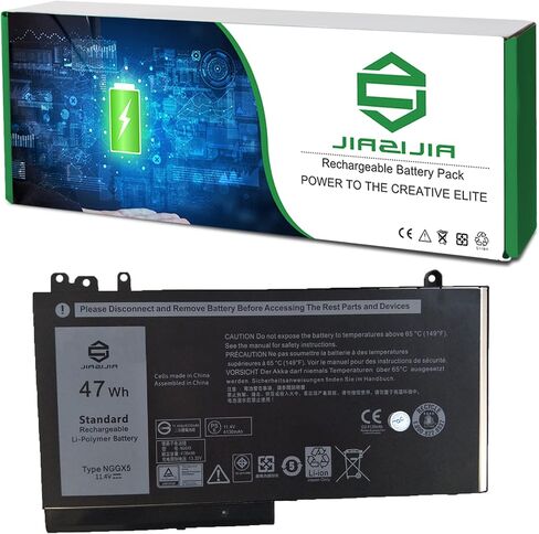 NGGX5 JY8D6 Laptop Battery Replacement for Dell Latitude E5270 E5470 E5570 Precision 3510 Series Notebook 0JY8D6 954DF 451-BBUN 451-BBUJ RDRH9 11.4V 47Wh 4310mAh in Saudi Arabia