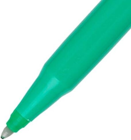 Pentel R50 Rollerball Pen Green Barrel Water-Based 0.8mm Tip 0.4mm Line Blue Ref R50-C [Pack of 12] in Saudi Arabia